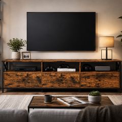 Industrial TV Stand for TVs up to 80 Inches