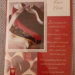 Valentines Card and Envelope
