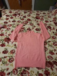 new pink fluffy jumper