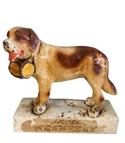 Hennessy Back Bar Figure Original 1950s