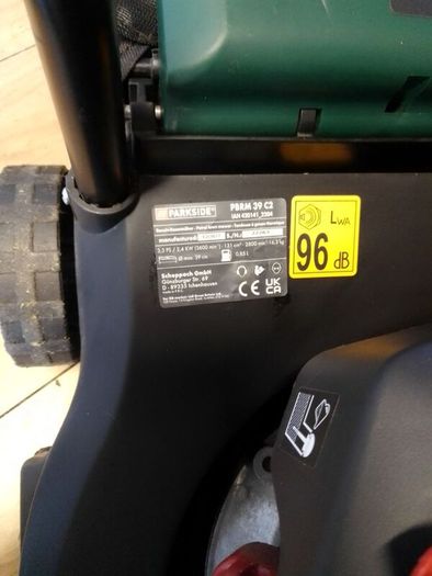 Parkside petrol lawnmower