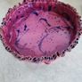 Handmade Pottery bowl made by SUE PARKER AND STAMPED Image 7
