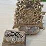 Brass desk set in an eclectic style Image 2
