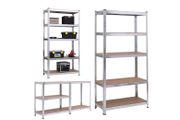 Boltless Freestanding Shelving Unit 5 Tier Bench