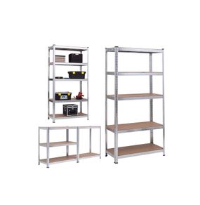 Boltless Freestanding Shelving Unit 5 Tier Bench