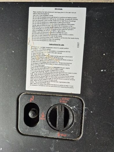 Pair of Camilla 4200i Gas heaters