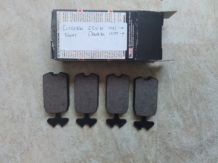 Citroen 2CV / Dyna  Brake Pads