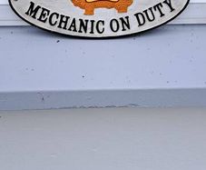 large  golden  flece  cast iron sign