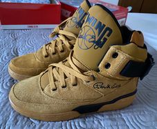 BNWT Patrick Ewing Men's 33 HI Sunflower/Black Size 8UK