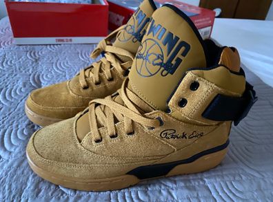 BNWT Patrick Ewing Men's 33 HI Sunflower/Black Size 8UK