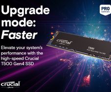 Crucial T500 SSD, 4TB, new!