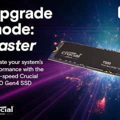 Crucial T500 SSD, 4TB, new!