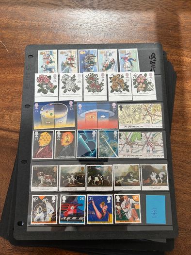 Stamp Collection Bundle GB Britain 1990-1999 MNH / FDC and more