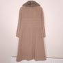Precis Brown Tan Camel Faux Fur Collar Wool Cashmere Coat 14UK/42EU Image 8