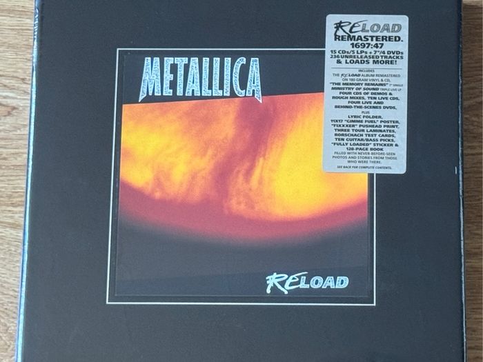 Metallica Reload deluxe box