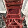 Antique Chinese Red Lacquer Wash Basin Stand Image 10