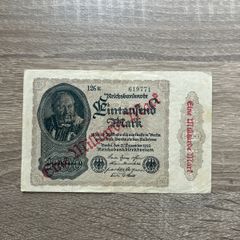 RARE 1922 Berlin Notgeld  Emergency Currency Bettbysbank  Weimar Inflation  Unique Collectible