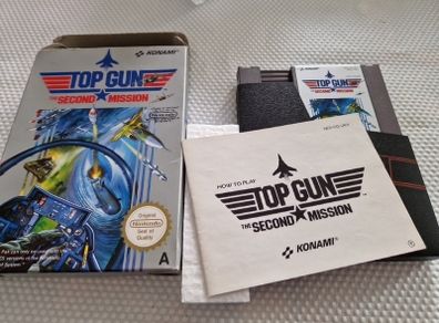 Top Gun The Second Mission Nintendo Nes Arcade Retro Games Original