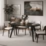Marco Modern Extendable Round Dining Table 100-140 Image 5