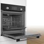 Bosch Serie 2 Built In Black Single Oven like new Image 2