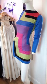 Ariana Colour block Knit Dress