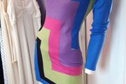 Ariana Colour block Knit Dress