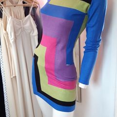 Ariana Colour block Knit Dress