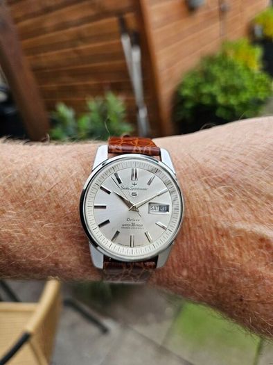 Watch Seiko 5 Deluxe. 1964.Servised.