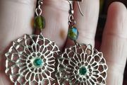 Beautiful earrings.