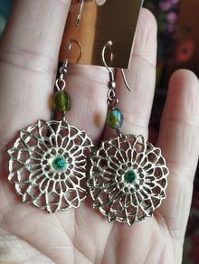 Beautiful earrings.