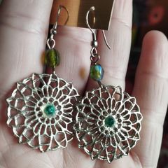 Beautiful earrings.