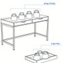 Ikea alex desk with drawers Image 5