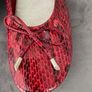 Eneka -Sabrinas Red Patent Leather Snakeskin Pattern Shoes - Size 41 - New Image 5