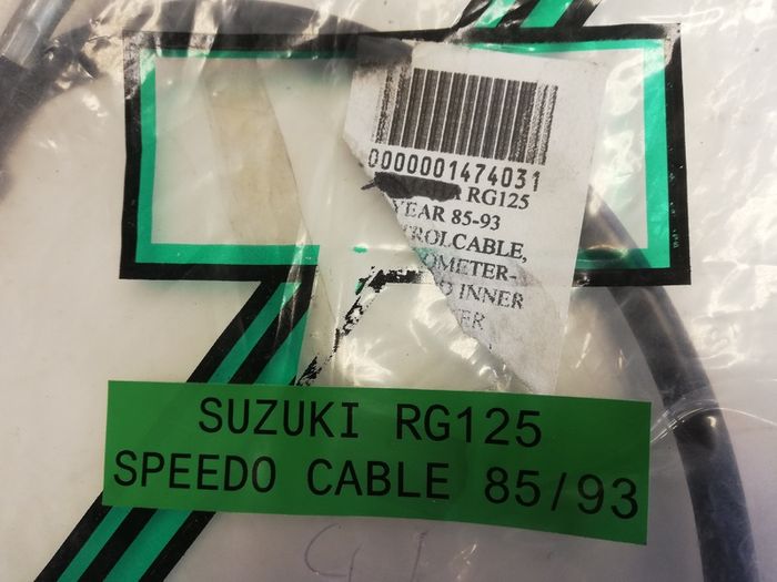 Suzuki RG125 Speedo Cable 85-93