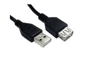 1m Extension USB cable (Male USB-A - Female USB-A)
