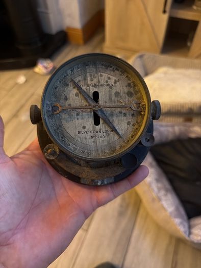 antique Telegraph Works, Silvertown, London galvanometer