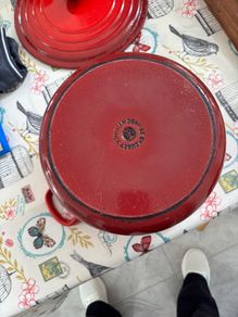 Le Creuset Enameled Cast Iron Round Dutch 28cm Red / Cerise