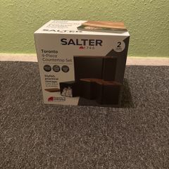 Salter Toronto 4 piece Counter top Set