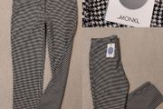 Grey Gingham Trousers, New With Tags