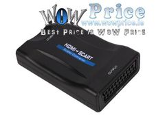 HDMI to SCART Video Audio Upscale Converter Adapter HD 1080P
