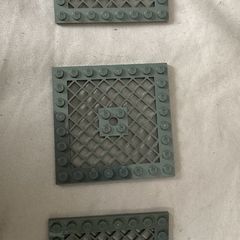 lego dark bluish grey plates and prison gates