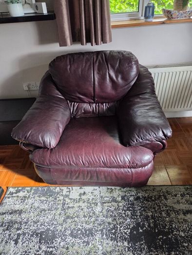Leather 3 Piece Suite