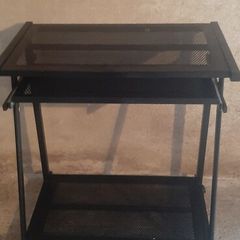 desk black metal