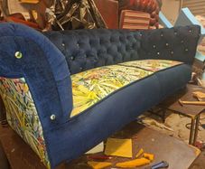Antique Chesterfield Couch