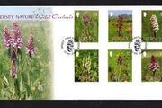 2003 Jersey Wild Orchids Commemorative Stamps First Day Cover (FDC)