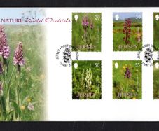 2003 Jersey Wild Orchids Commemorative Stamps First Day Cover (FDC)