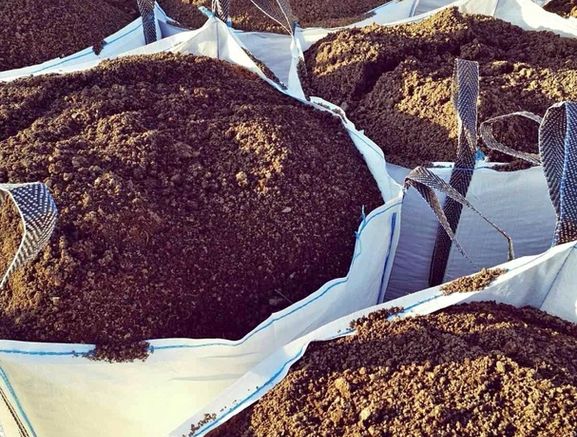 screened topsoil