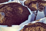 Screened top soil