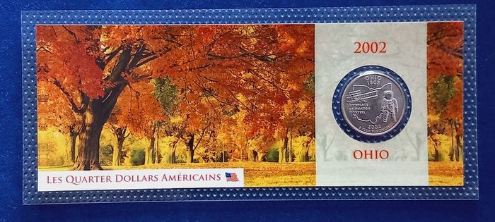 United States Of AMERICA - Lot of five 1/4 Dollar coins