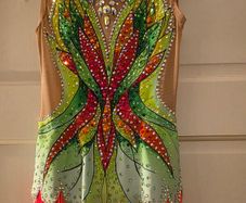 rhythmic gymnastic leotard